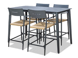 Cairns Outdoor Bar Table Only - Gunmetal