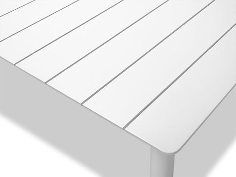 Cairns 2345 Outdoor Dining Table - White