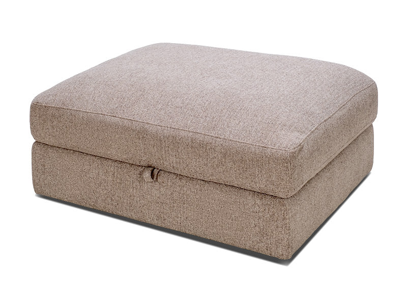 Capella 4 Seater + Ottoman - Cobblestone