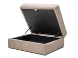 Capella 4 Seater + Ottoman - Cobblestone