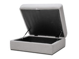 Capella 4 Seater + Ottoman - Storm