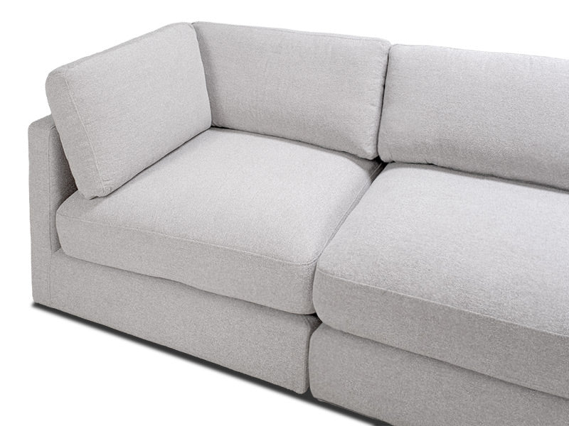 Capella 4 Seater + Ottoman - Storm
