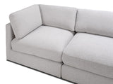 Capella 4 Seater + Ottoman - Storm
