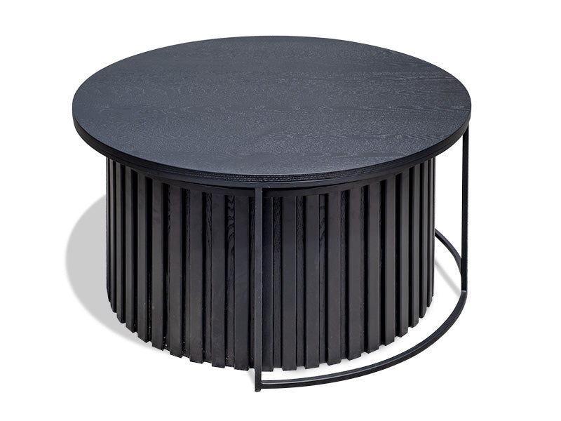 Centro Slatted Coffee Nest - Black