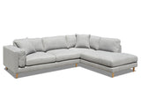 Cubix Chaise - Grey Gum