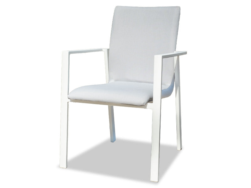 Denham White Outdoor Chair Impressions Furniture