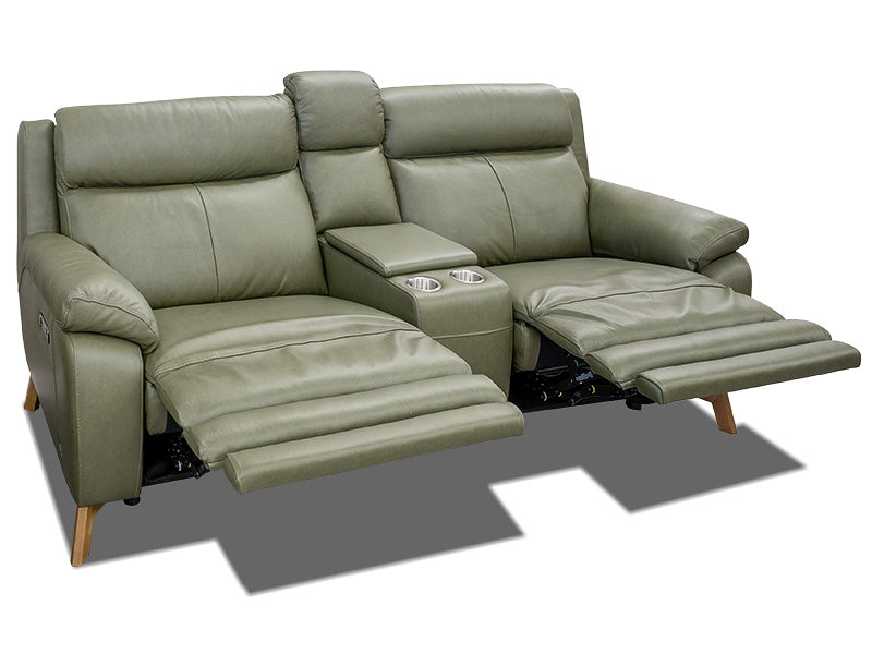 Echo 2 Seat Dual Recliner - Leather