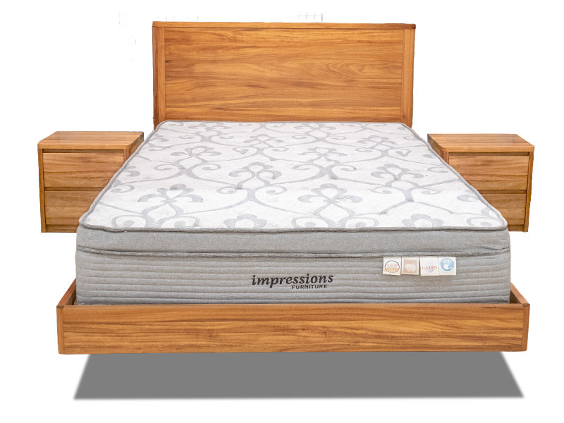 Empire King Bed Frame - Blackwood