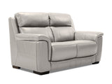 Genoa 2 Seat Leather - Feather Grey