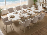Willow Extension Table - Ceramic Top