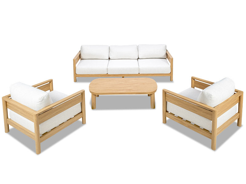 Hamilton Outdoor 3 Seater + 2 Chairs