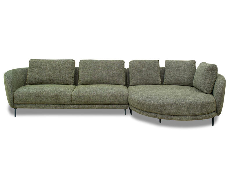 Harrison Chaise - Forrest Grey