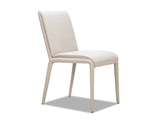 Indi Leather Dining Chair - Pigeon 614