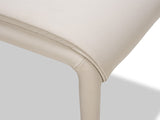 Indi Leather Dining Chair - Pigeon 614