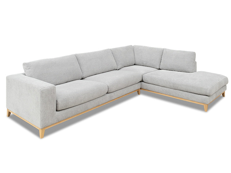 Kenya Terminal Chaise - Grey Gum