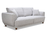 Kyoto 3 Seat Sofa - Grey