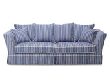 Longbeach 3 Seat - Blue Stripe