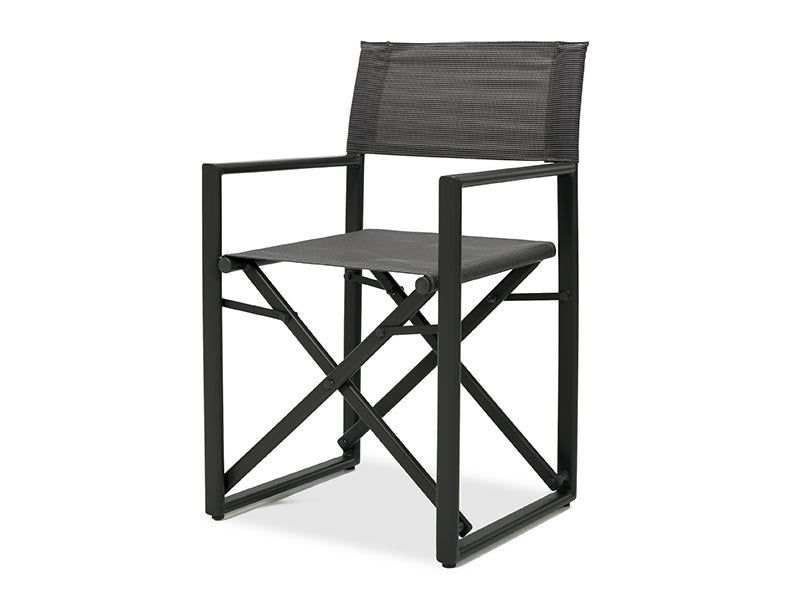 Matzo Director's Chair - Gunmetal