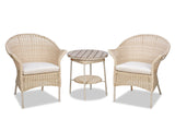 Maya 3 Piece Bistro Set