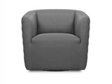 Monti Swivel Chair - Grey