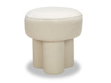Mushroom Ottoman - Cream