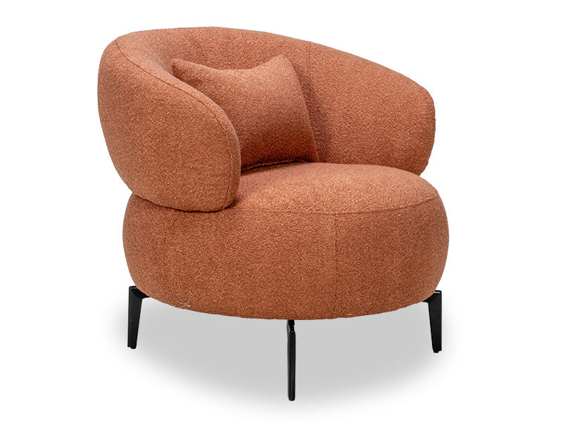 Nico Accent Chair - Terracotta