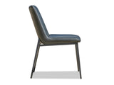 Oliver Leather Dining Chair - Black