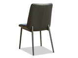 Oliver Leather Dining Chair - Black