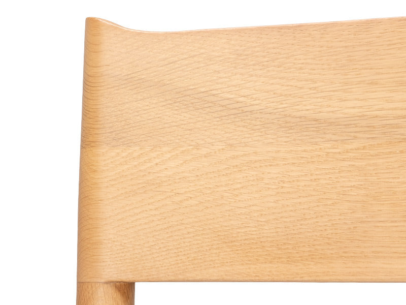 Pisces Oak Dining Chair - Silver