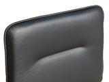 Pluto Leather Dining Chair - Black