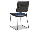 Pluto Leather Dining Chair - Black