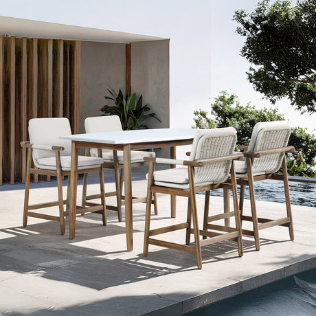 Polo Outdoor Bar Suite - Acacia