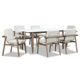 Polo Outdoor Dining Suite - Acacia