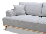 Prada 3 Seat Sofa - Grey