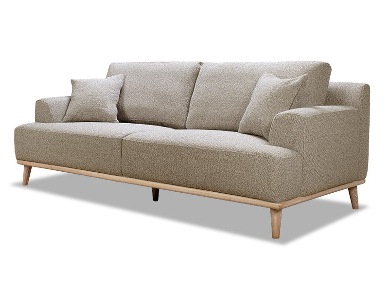 Prada 3 Seat Sofa - Coffee