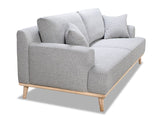 Prada 3 Seat Sofa - Grey