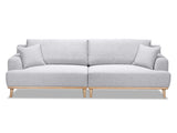 Prada 4 Seat Sofa - Grey