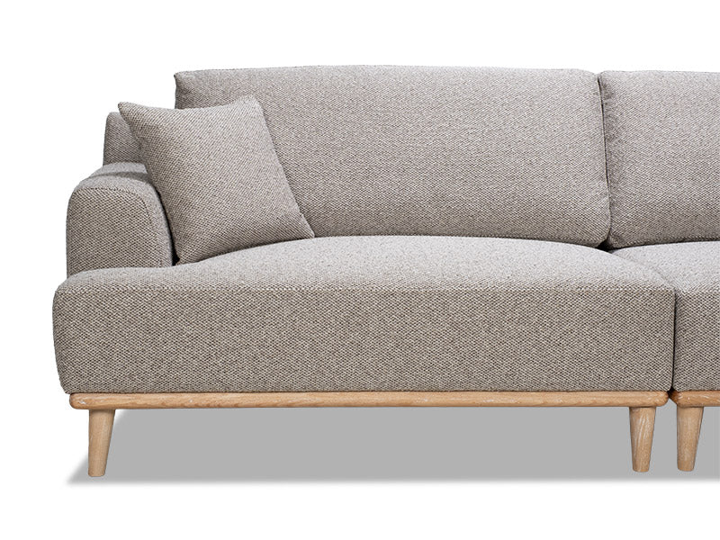 Prada 4 Seat Sofa - Coffee