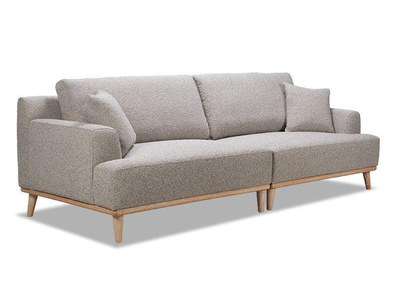 Prada 4 Seat Sofa - Coffee