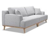 Prada 4 Seat Sofa - Grey