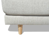 Rae 3 Seater Fabric Sofa - Beige