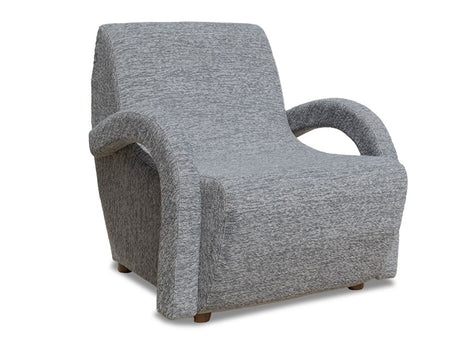 Retro Accent Chair - Dark Grey