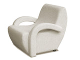 Retro Accent Chair - Cream