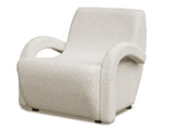 Retro Accent Chair - Cream