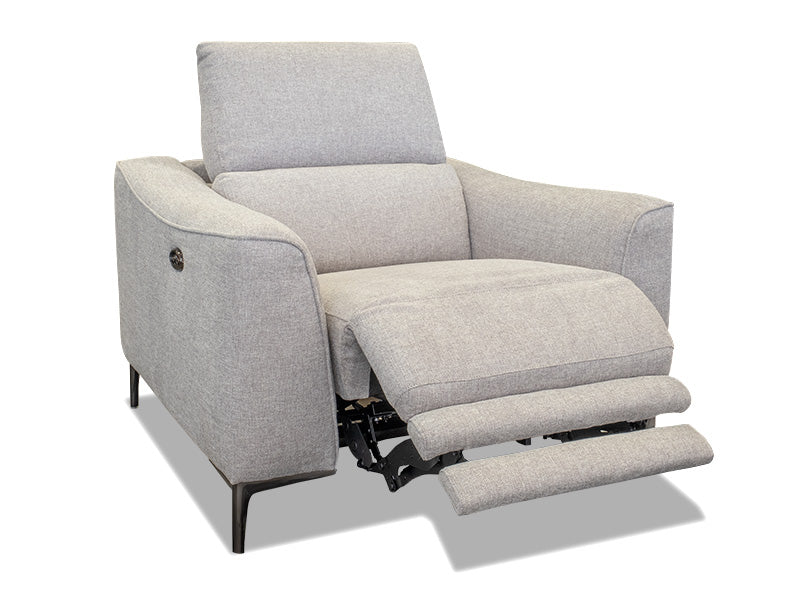 Rossa 1 Seat Electric Recliner - Fabric