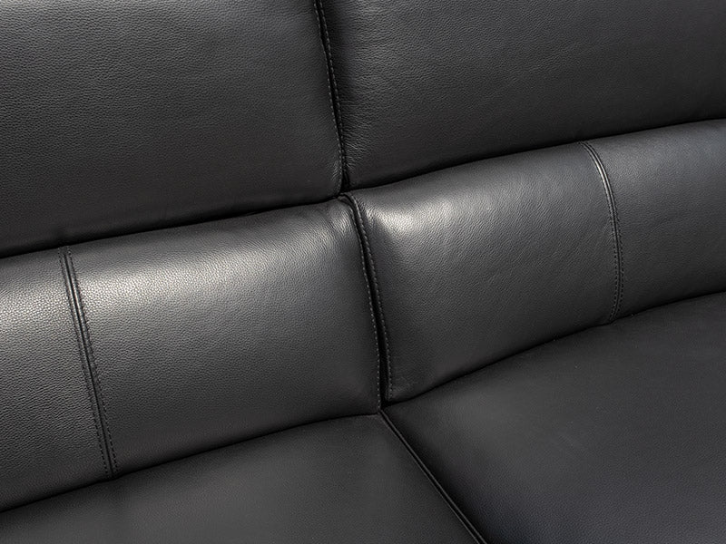 Rossa Leather Electric Recliner Chaise