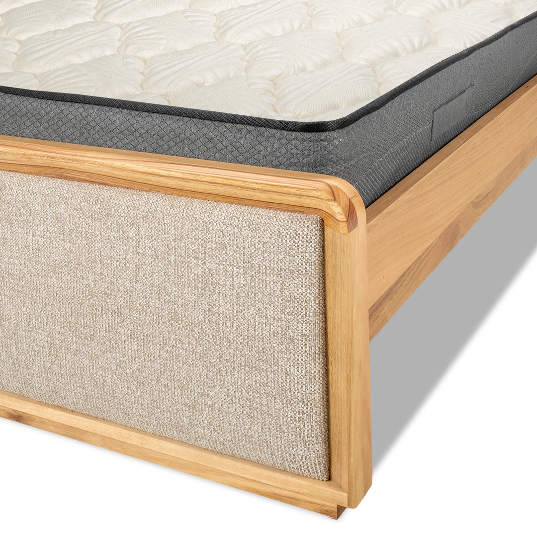 Serpentine King Bed Frame