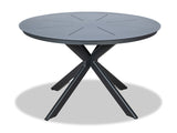Sleek Outdoor Dining Table - Gunmetal