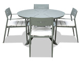 Sleek Outdoor Dining Table - Green