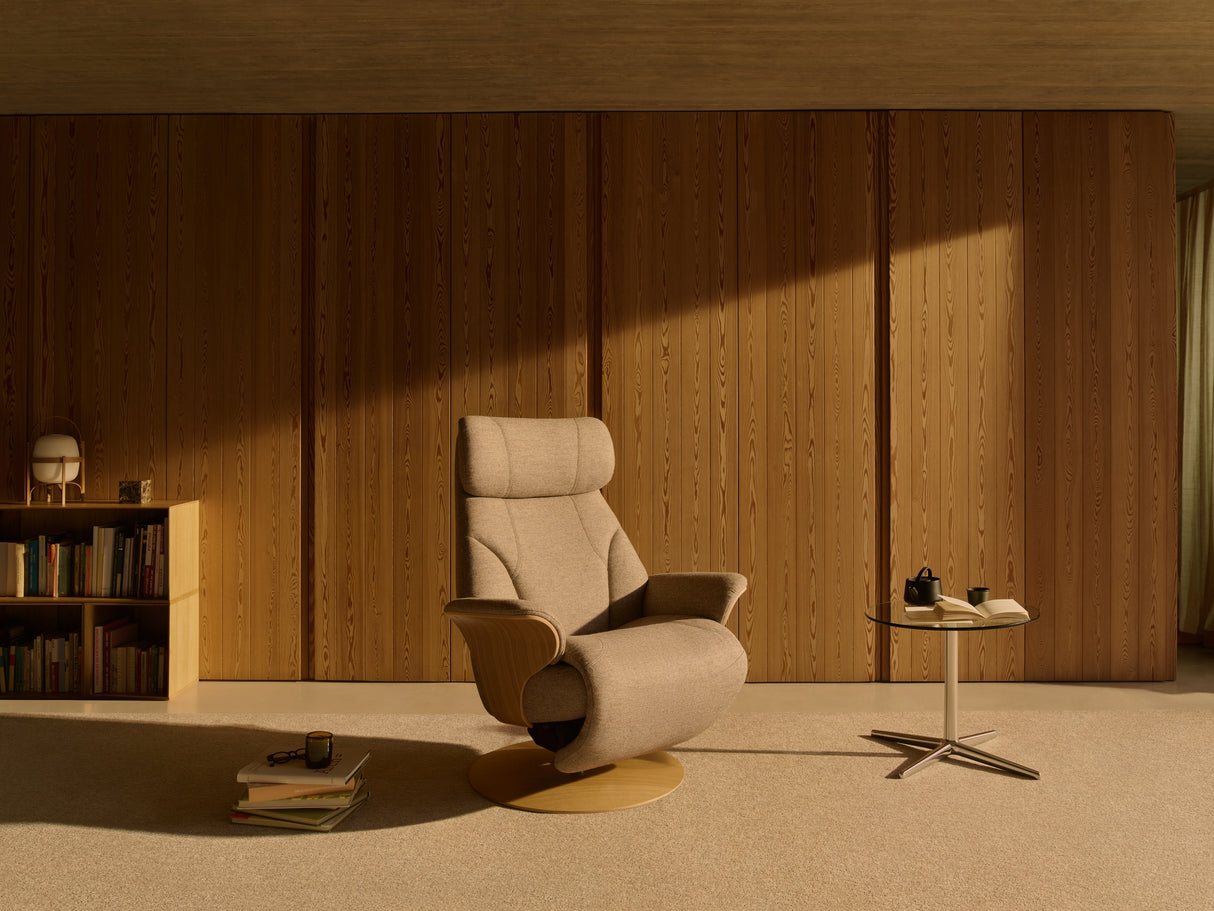 Adam Electric Recliner - Fabric + Disc Base